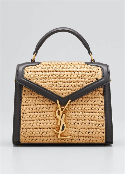 ysl raffia bags